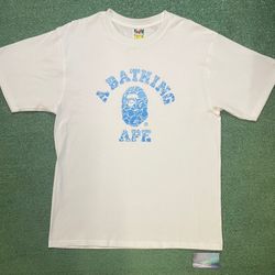 Bape A Bathing Ape ABC sea surface Camo collage tee