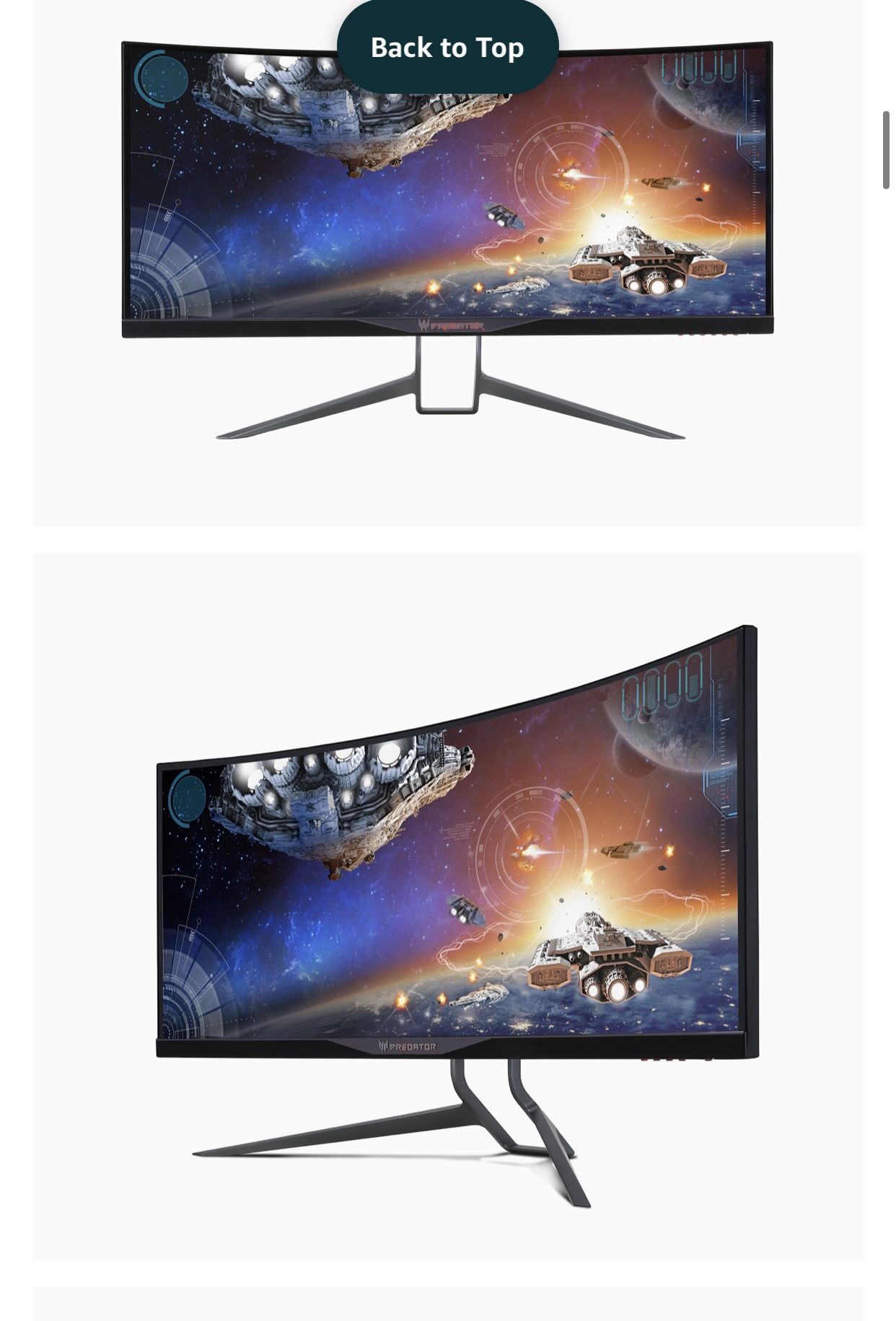 Acer X34 Predator Monitor