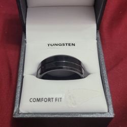 Men's Tungsten Engagement Ring