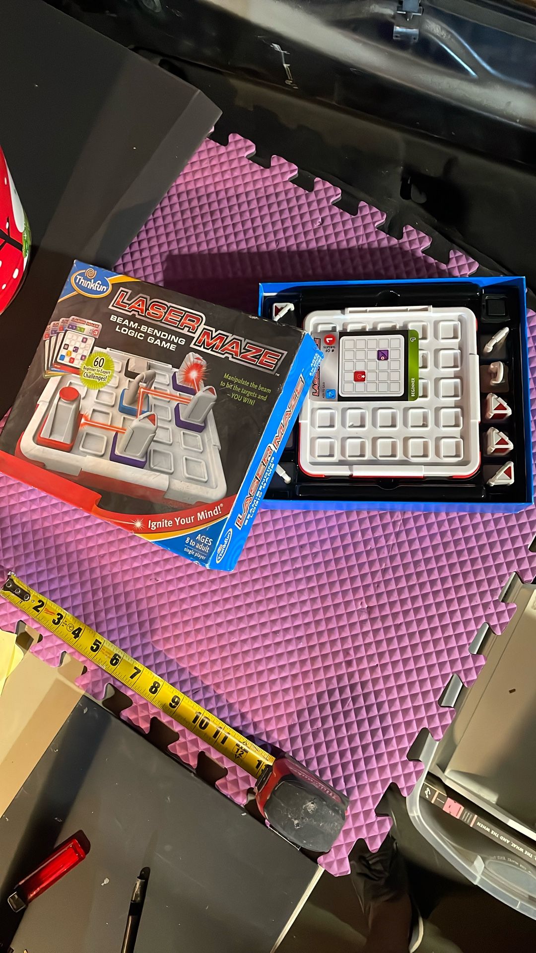 Laser Maze Game Beam Bending Logic Game