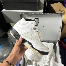 Air Jordan 5 Retro “White Black”