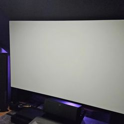 NEW Silver Ticket Products STR Series 6 Piece White 1.1 Gain 120" Diagonal 16:9 Format Projection