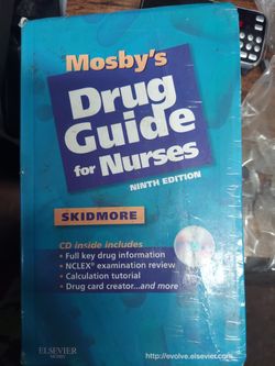 Mosby's Drug Guide for Nurses 9th Edition