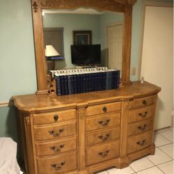 Wood Bedroom Set