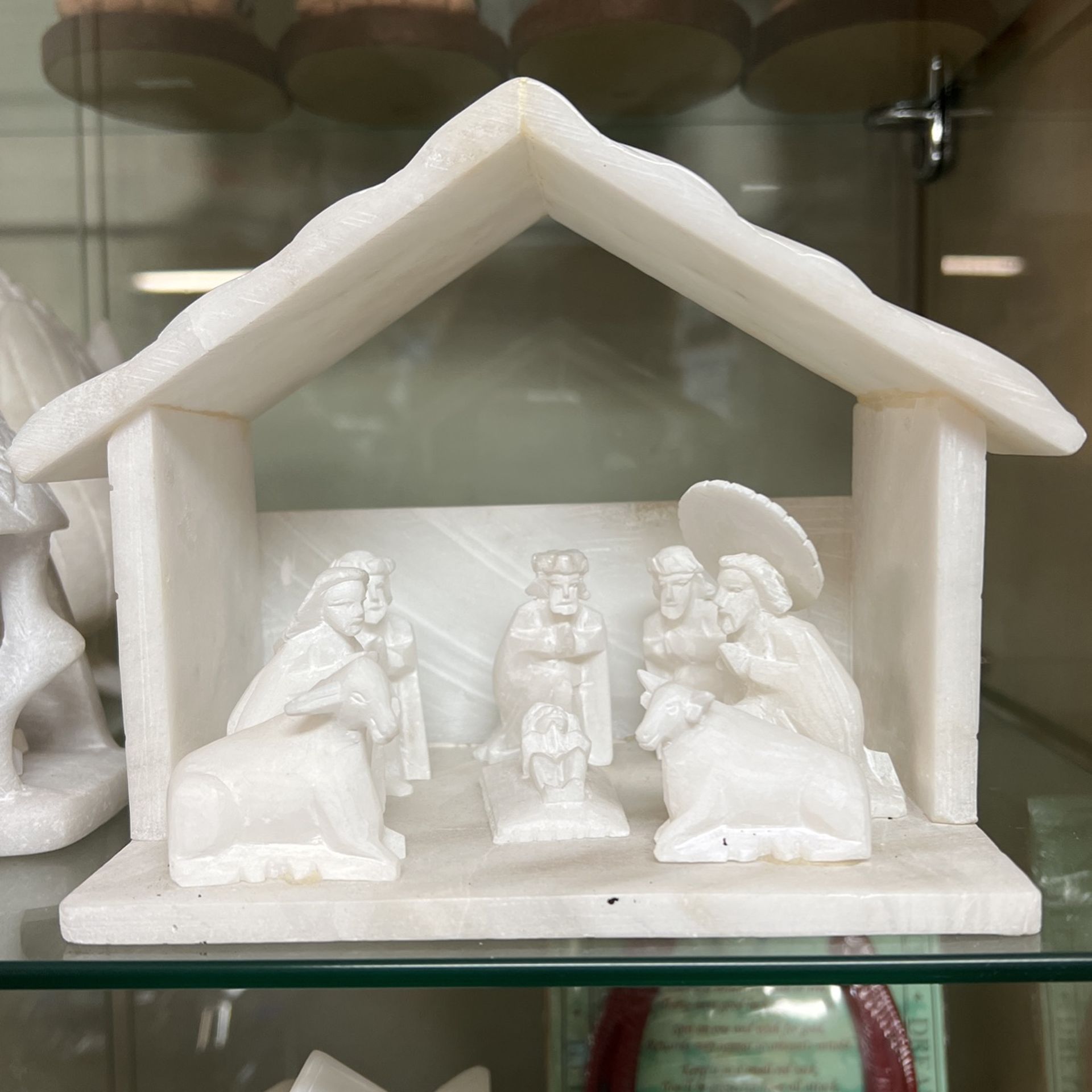 Stone Christ Figurine