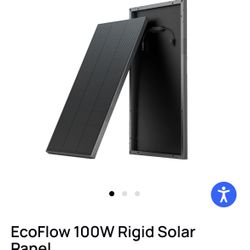 Ecoflow 2PCS 100W 12V Rigid Solar Panels 
