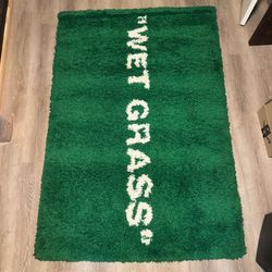 Wet Grass Rug Off-White Virgil Abloh x Ikea