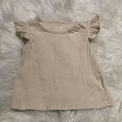 Cream/beige 2T toddler girl shirt/top