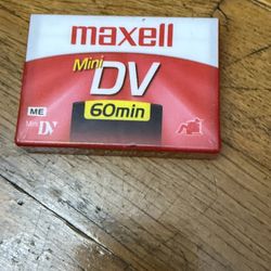 Maxwell Mini DV Digital Video Cassette 60 Min SP 90 Min LP DVM60SE New 