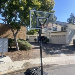 FREE - Basketball Hoop - Adjustable Height 