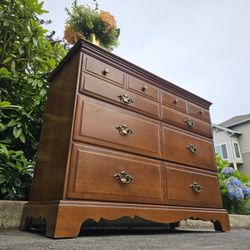 MARVELOUS Vintage Solid Wood Dresser 3 Drawers