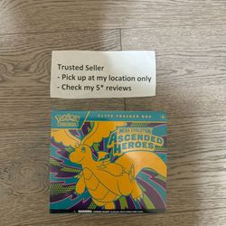 Pokemon TCG Ascended Heroes Elite Trainer Box ETB - check photos read description