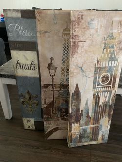 3 Canvas Pictures