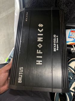 Hifonics Brutus Elite BEX2150.1D Car Amplifier