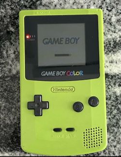 Nintendo Game Boy Color – Kiwi Green – Console Only | Authentic