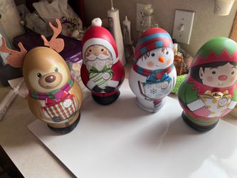 Christmas tins