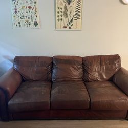 Leather Couch 