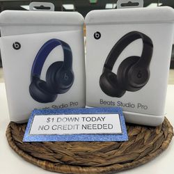 Beats Studio Pro Wireless Headphones New - Pay $1 Today To Take It Home And Pay The Rest Later! 