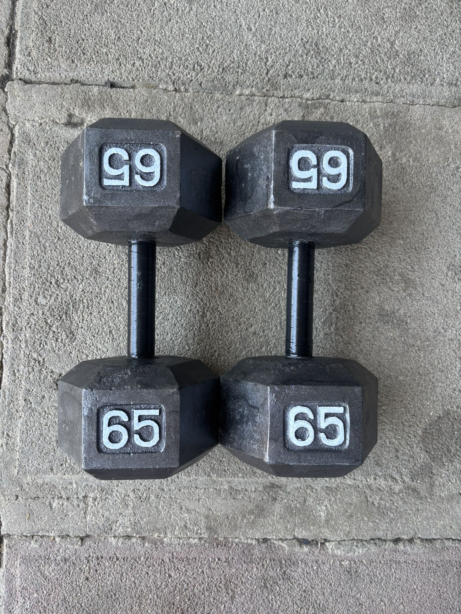 65lb Dumbbell Pair