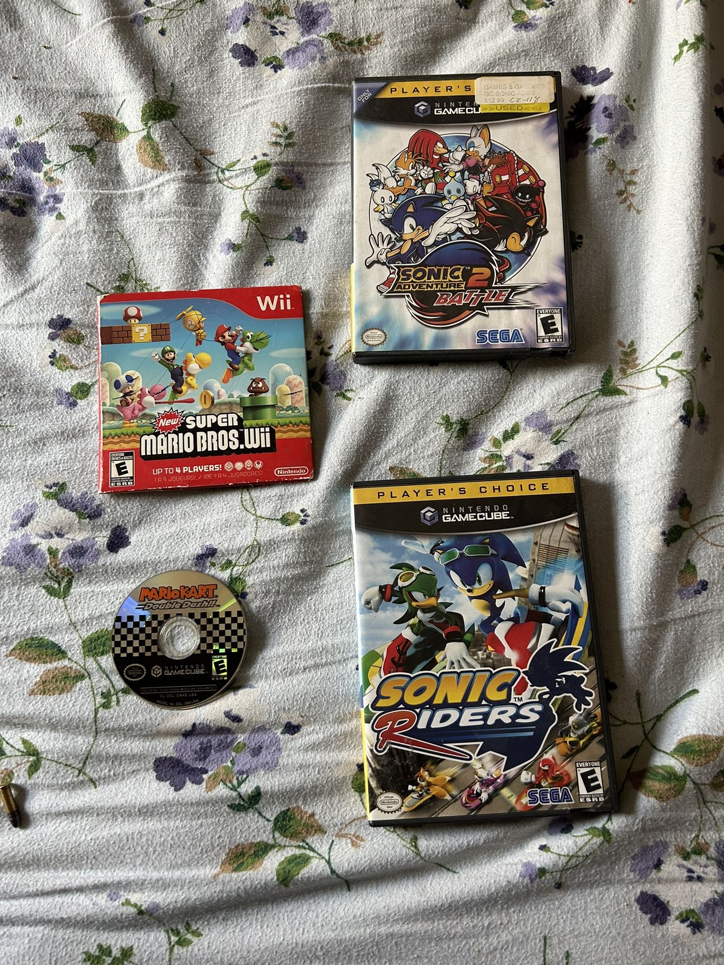 Sonic Riders/sonic Adventure 2! / Wii System