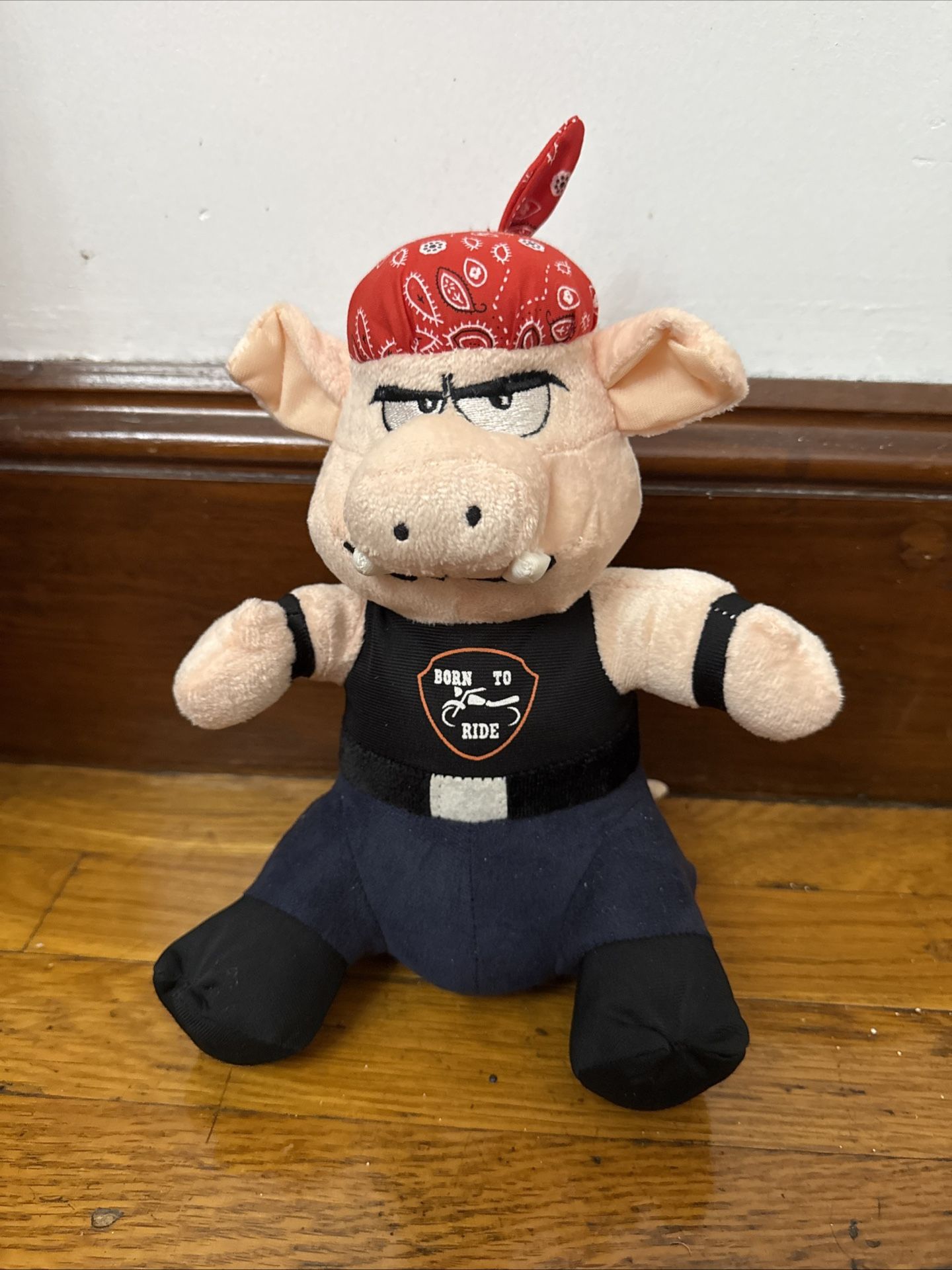 Harley Davidson 2014 Born To Ride Stuffed Animal "Sugar Loaf" With Tag Still On