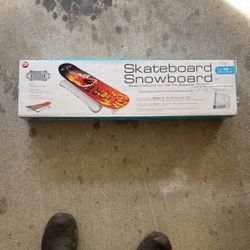 Skateboard /Snowboard For Wii Balance Board 
