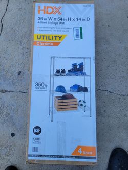 36x54in shelft storage unit