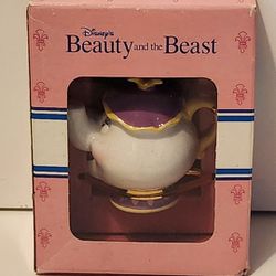 Disney's Beauty and the Beast Mrs. Potts  3" Figurine by Schmid Vintage 1990's 
