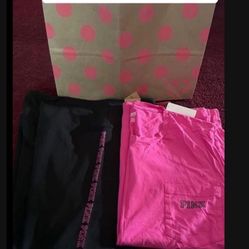 PINK VICTORIA SECRET Leggings size XL and shirt size large NWT Pick up in the city of Pico Rivera