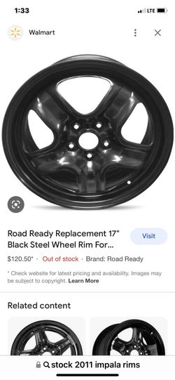 2011 Gm Buick Chevrolet Stock Rims 17”