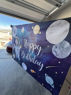Outer Space Birthday Decorations