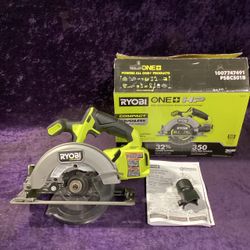 🧰🛠RYOBI ONE+HP 18V Brushless Compact 6-1/2” Circular Saw-LIGHTLY USED!(Tool Only)-$75!🧰🛠