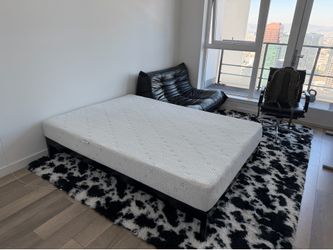 Full size mattress and bed frame