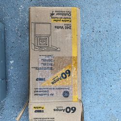 60 Amps Air Conditioning Disconnect