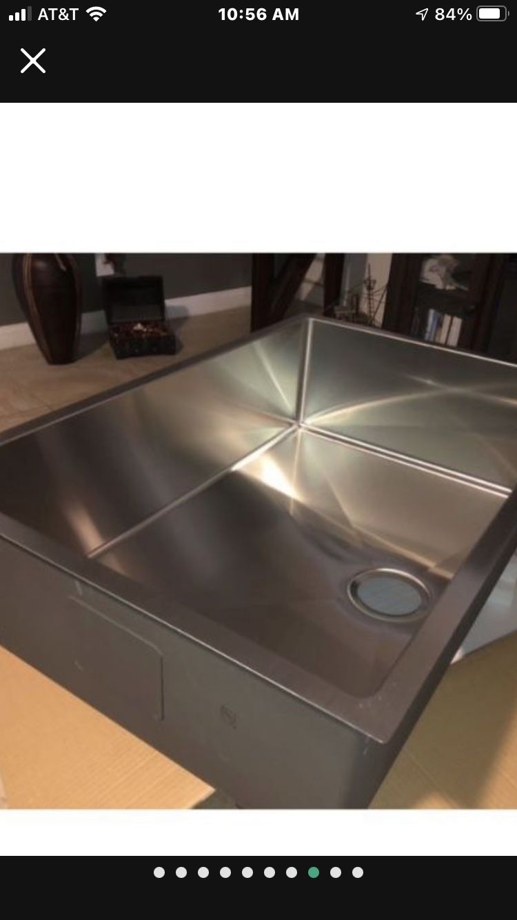 Kitchen sink under mount stainless steel , Brad new in the box , High quality 