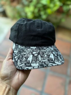 The Simpsons Black Cap with Character Print Brim