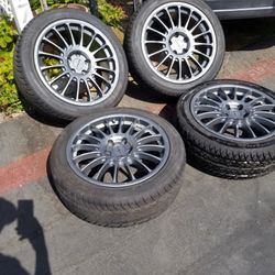 235 45 18 Como Nuevos Rines y Yantas