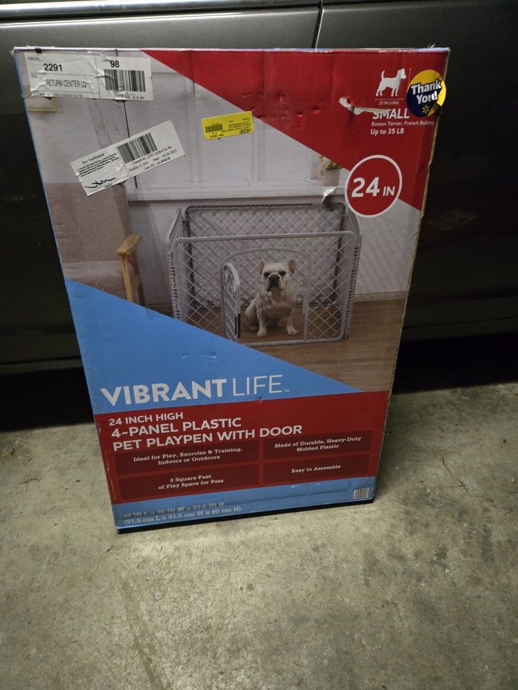Vibrant Life Pet Playpen