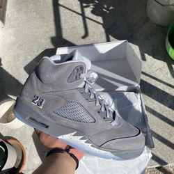 Wolf Grey Air Jordan 5