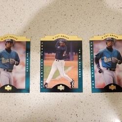 3 Ken griffey jr a cut above cards mint