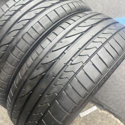 205/45/17 (2) Bridgestone Potenza 