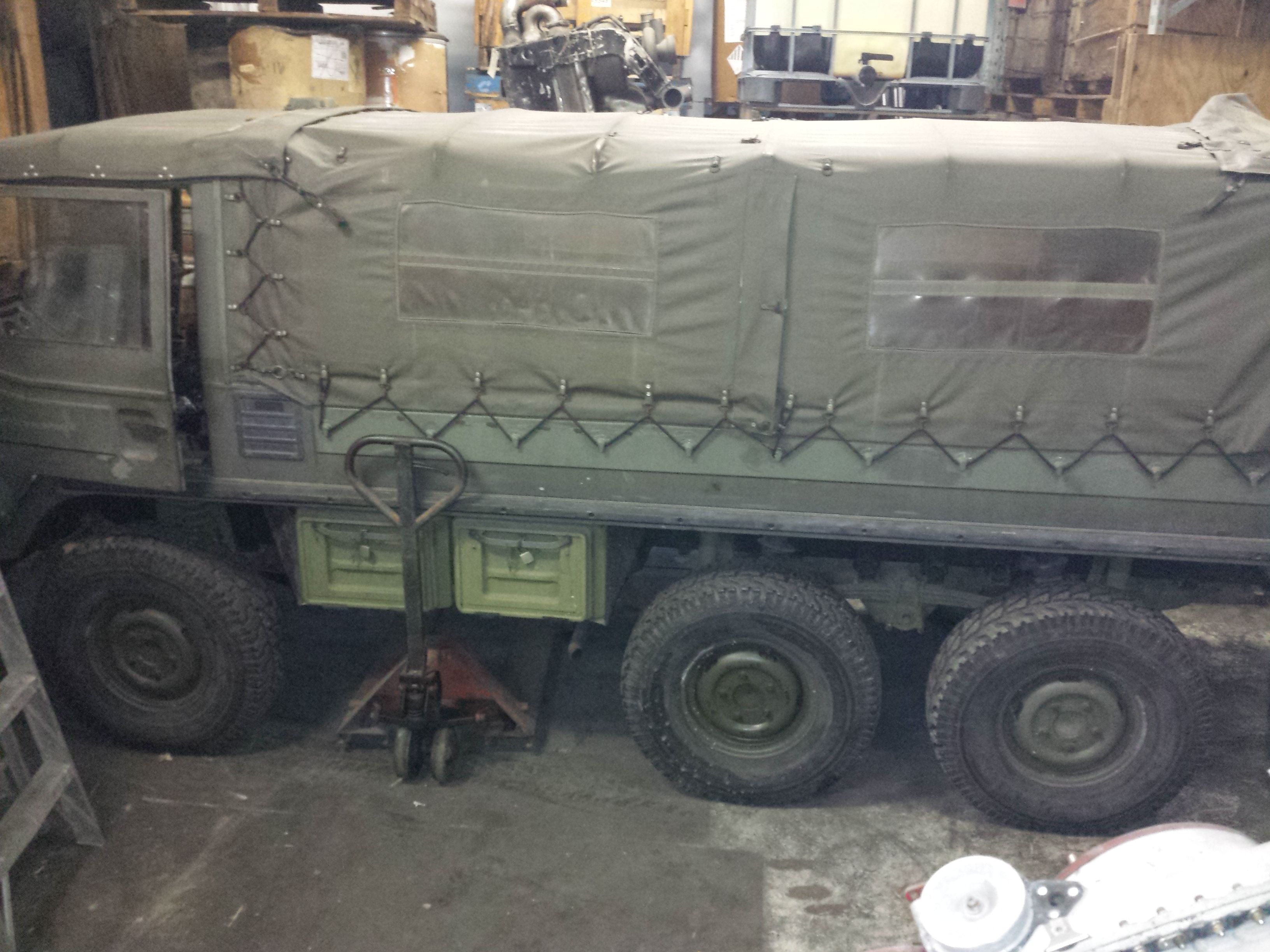 PINZGAUER 712M 6x6 Amphibious Assult Vehicle