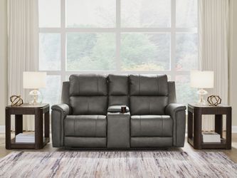 Bleckley Anchor PWR REC Loveseat/CON/ADJ HDRST