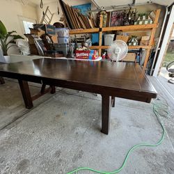 Dining Table And Hutch/buffet