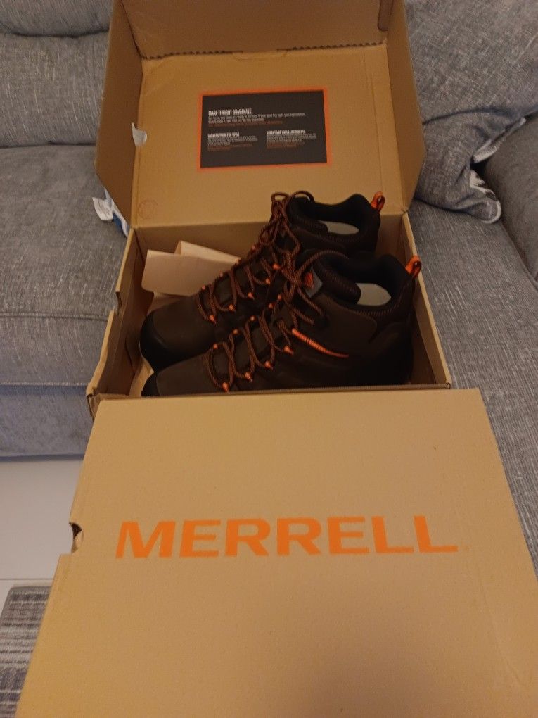 Merrell Mens Work Boots