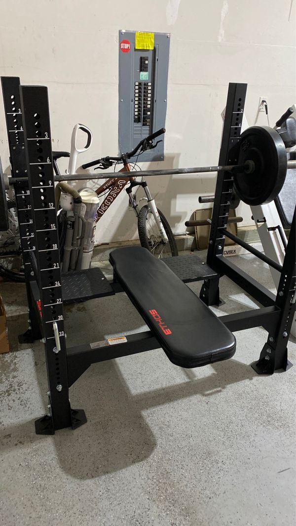 Ethos Olympic bench press for Sale in Seattle, WA OfferUp