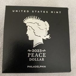 Silver Unc Peace Dollar 