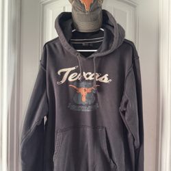 BUNDLE! Texas Longhorns – Distressed Hoodie Men’s XL + Adjustable Hat