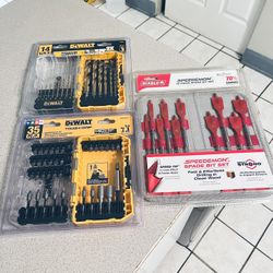 Dewalt And Diablo Bits Set All New All 3 For $40 Or $15each