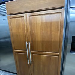 Panel Ready Side By Side Sub Zero Built In 48” Refrigerator